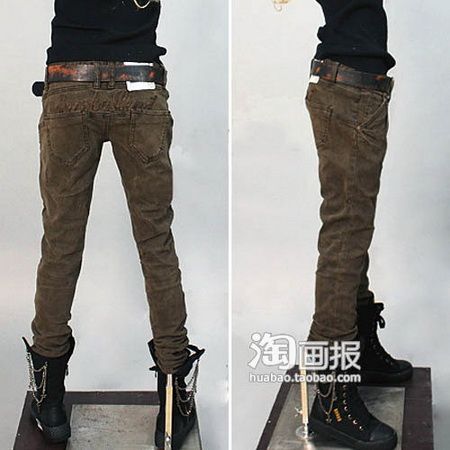个性+惹眼 型酷女孩潮爆瘦腿裤18款